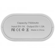 Внешний аккумулятор «Lantern», 7500 mAh арт. 985076