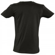 Футболка мужская MASTER 150 с глубоким V-обр. вырезом, черная арт. 4796.30