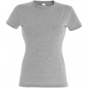 Футболка женская MISS 150, серый меланж арт. 2662.11