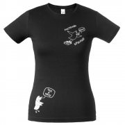 Футболка женская MISS 150, черная арт. 2662.30