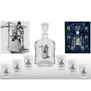 Набор со штофом «Строительный»