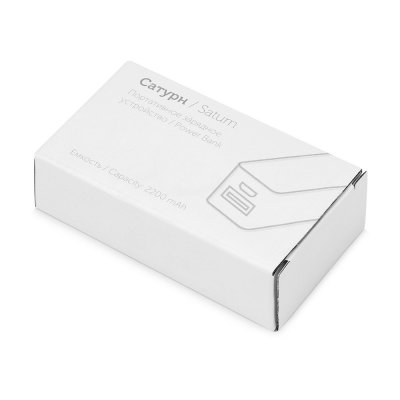 Внешний аккумулятор «Сатурн», 2200 mAh