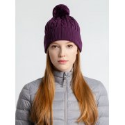 Шапка Heat Trick, баклажановая арт. 12875.74