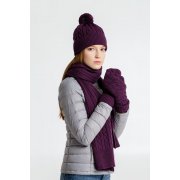 Шапка Heat Trick, баклажановая арт. 12875.74