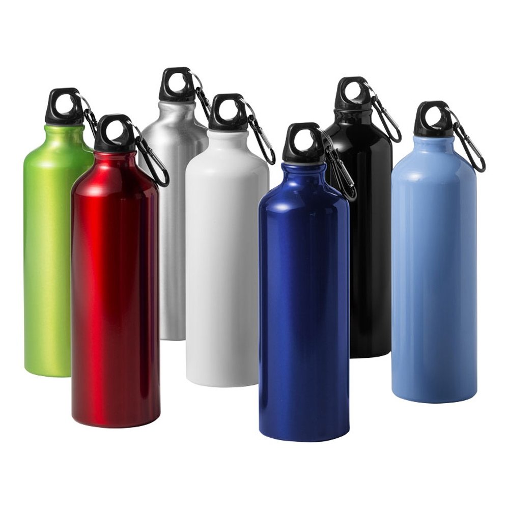 Алюминиевая бутылка «Oregon» с карабином арт. 10029704 Алюминиевая бутылка «Oregon» с карабином арт. 10029704