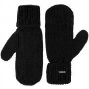 Варежки Brugge, черные арт. 10765.30
