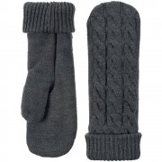 Варежки Heat Trick, темно-серый меланж