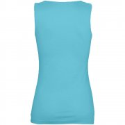 Майка женская JANE 150, бирюзовая