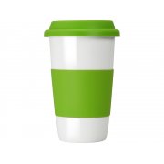 Кружка «Нью-Йорк»  с силиконовой крышкой и манжетой арт. 872833