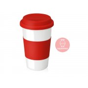 Кружка «Нью-Йорк» с силиконовой крышкой и манжетой арт. 872831