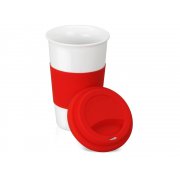 Кружка «Нью-Йорк» с силиконовой крышкой и манжетой арт. 872831