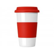 Кружка «Нью-Йорк» с силиконовой крышкой и манжетой арт. 872831