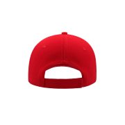 Бейсболка LIBERTY SIX, 6 клиньев, застежка на липучке Красный