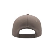 Бейсболка LIBERTY SIX, 6 клиньев, застежка на липучке Серый