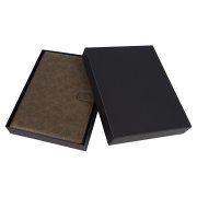 Ежедневник недатированный Coach, B5, коричневый, кремовый блок, подарочная коробка Коричневый арт. 24735/14