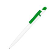 MIR, ручка шариковая, зеленый/белый, пластик Зеленый