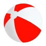 Мяч надувной "ЗЕБРА" 45 см Красный