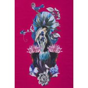 Футболка женская Beauty Sleep, ярко-розовая (фуксия)