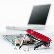 Офицерский нож CyberTool L, прозрачный красный арт. 7746.55 Офицерский нож CyberTool L, прозрачный красный арт. 7746.55