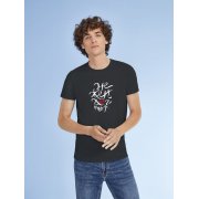 Футболка «Нежен», черный меланж арт. 70647.12 Футболка «Нежен», черный меланж арт. 70647.12