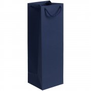 Пакет под бутылку Vindemia, синий арт. 75556.40