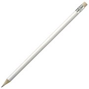 Карандаш простой с ластиком GODIVA белый