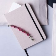 Блокнот TELMAK, A5, хлопок Белый арт. 346159/01