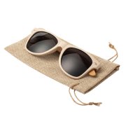 Мешочек для очков SILMAX, бежевый, 9 х 18 см, полиэстер бежевый