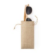 Мешочек для очков SILMAX, бежевый, 9 х 18 см, полиэстер бежевый