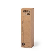 Вакуумный стальной термос TIAKY, 420 мл бежевый арт. 346603