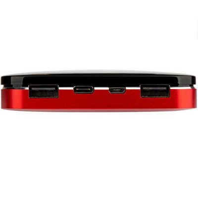 Внешний аккумулятор Accesstyle Carmine 8MP 8000 мАч, черный/красный Красный