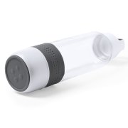 Бутылка для воды PADOW с bluetooth колонкой, 500 мл, пластик серый арт. 345819 Бутылка для воды PADOW с bluetooth колонкой, 500 мл, пластик серый арт. 345819