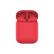Наушники беспроводные с зарядным боксом TWS AIR SOFT, цвет красный Красный арт. 36720/08