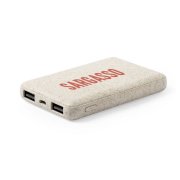 Универсальный аккумулятор SHIDEN, 5000мАч, пластик с пшеничным волокном
 натуральный арт. 346539