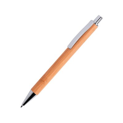 Ручка шариковая,REYCAN, бамбук, пластик светло-коричневый