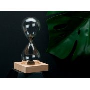 Песочные магнитные часы на деревянной подставке «Infinity»