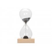 Песочные магнитные часы на деревянной подставке «Infinity»