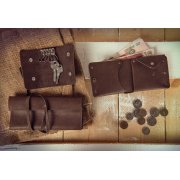 Портмоне кожаное, Портмоне кожаное,