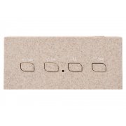 Портативная колонка «Wheatty» из пшеничной соломы