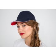 Бейсболка LONGCHAMP, темно-синяя арт. 02116319TUN
