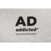 Футболка T-Bolka 160, серый меланж арт. 6140.11