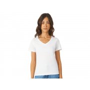 Футболка "Heavy Super Club" женская с V-образным вырезом