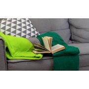 Плед "Байкал" зеленое яблоко