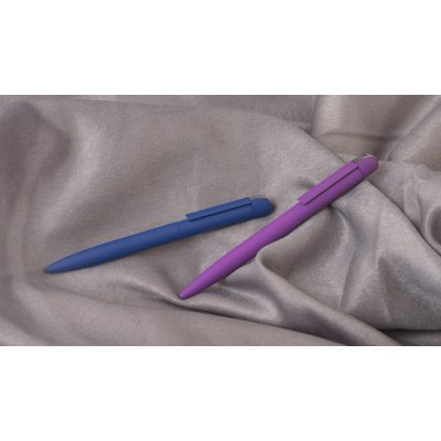 Ручка шариковая "Jupiter", покрытие soft touch фиолетовый