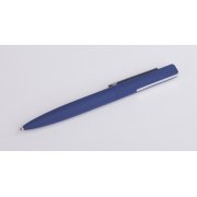 Ручка шариковая "Mercury", покрытие soft touch темно-синий