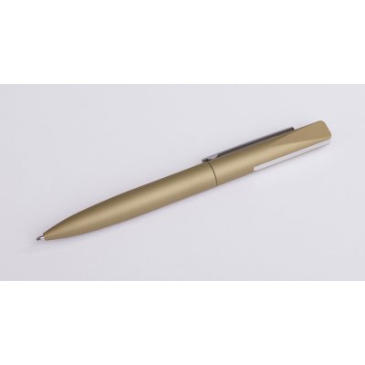 Ручка шариковая "Mercury", покрытие soft touch золотистый