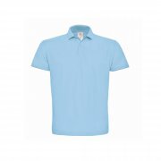 Поло ID.001 голубой