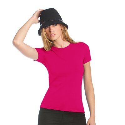 Футболка женская  Women-only фуксия арт. 3713-310