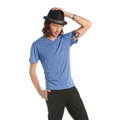 Футболка мужская Mick Deluxe/men синий делюкс арт. 3725-780