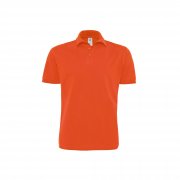 Поло Heavymill красно-оранжевый